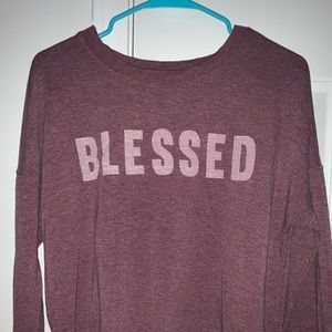 “BLESSED” sweatshirt